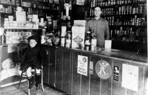 interior view of piggots general store