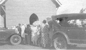 p1876_04, guests outside church, st. thomas church,